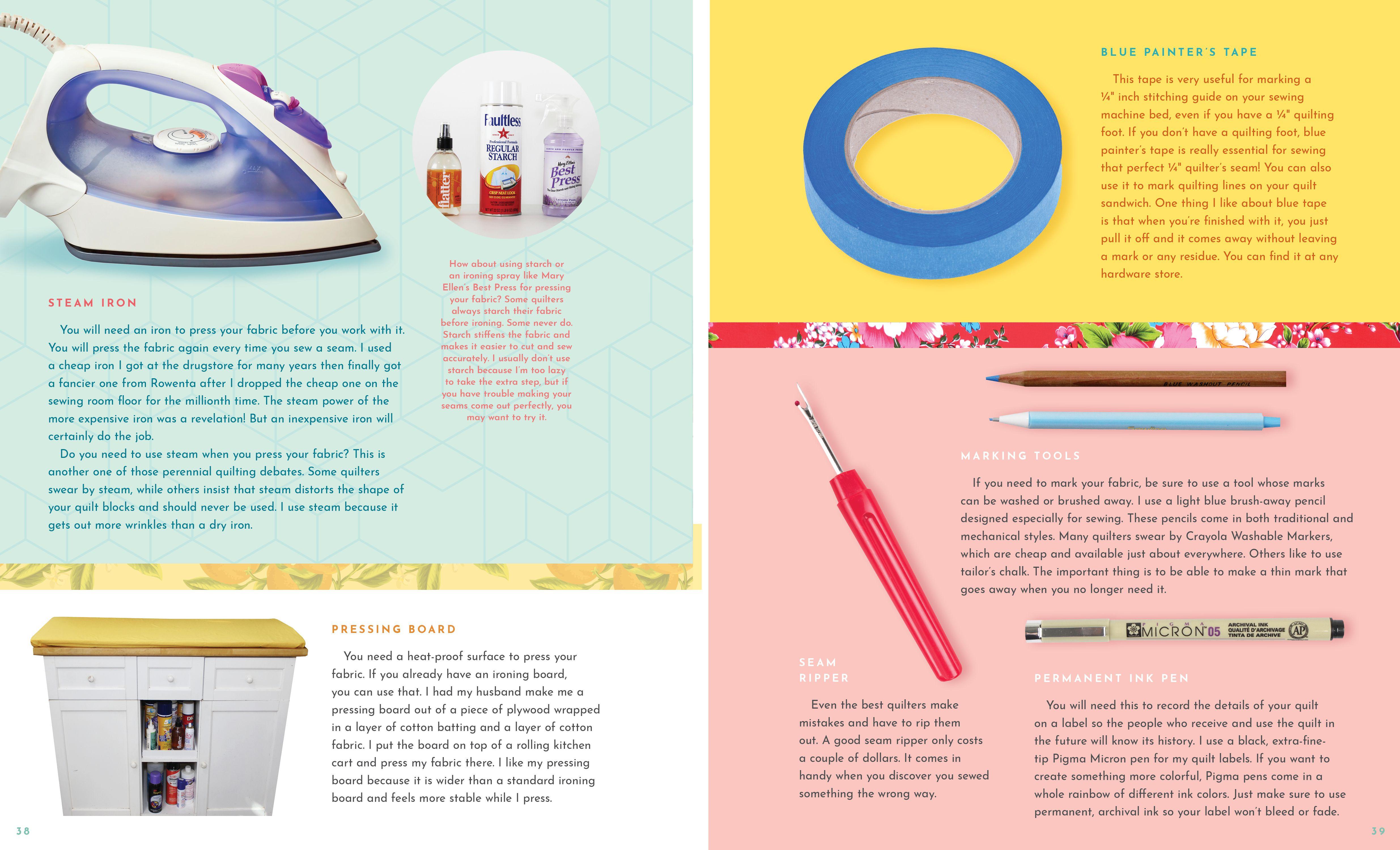 Beispielinhalt (Bild) A Beginner's Guide to Quilting