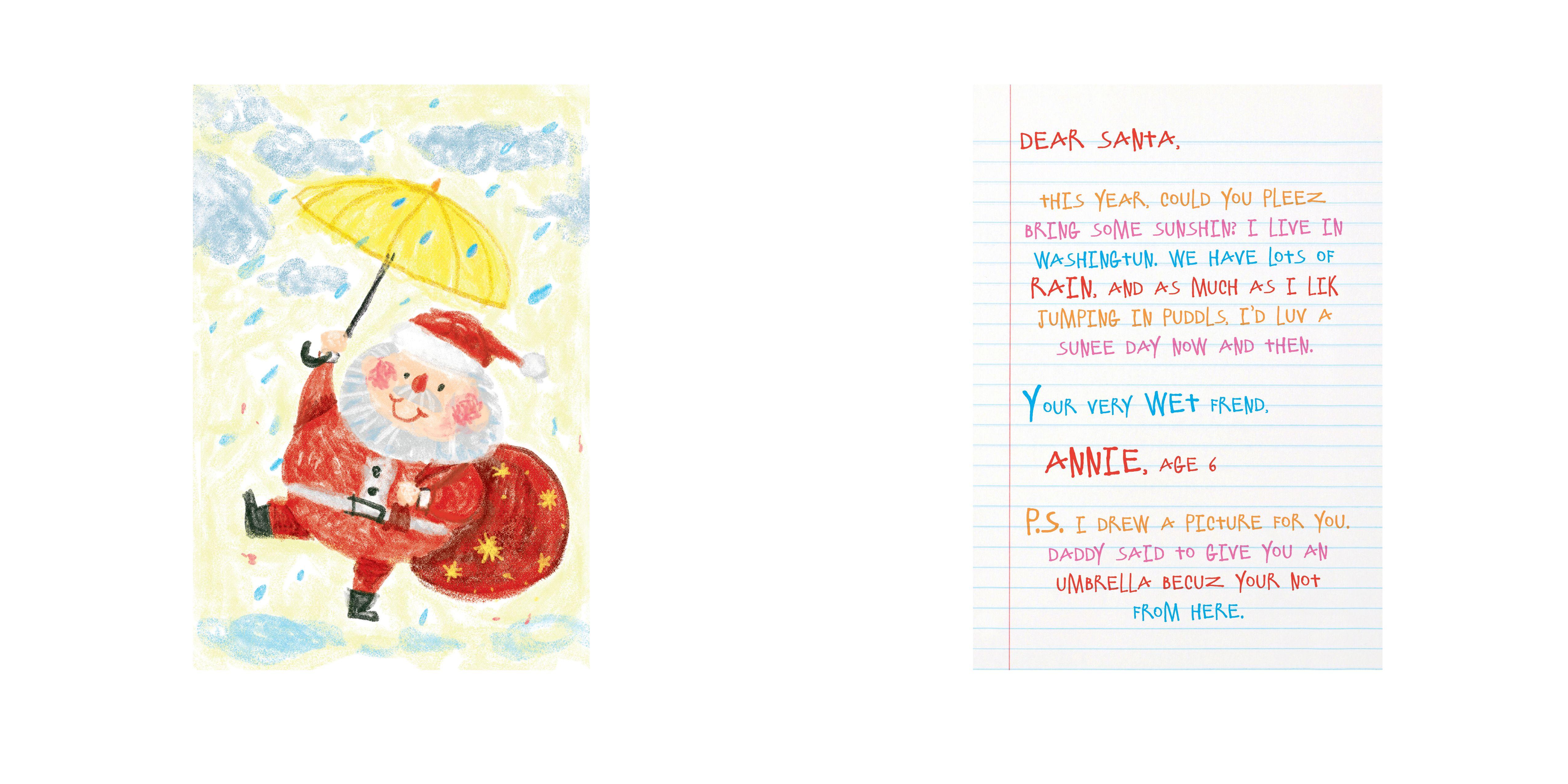 Beispielinhalt (Bild) Dear Santa, Love, Washington
