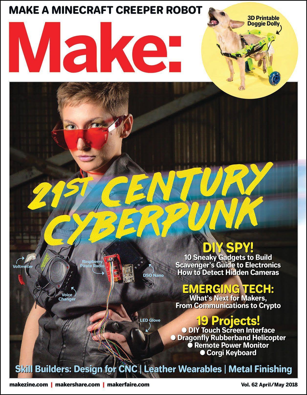 Vorderes Coverbild Make: Volume 62