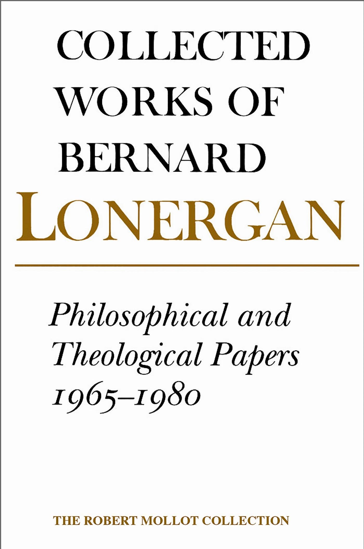 Vorderes Coverbild Philosophical and Theological Papers, 1965-1980