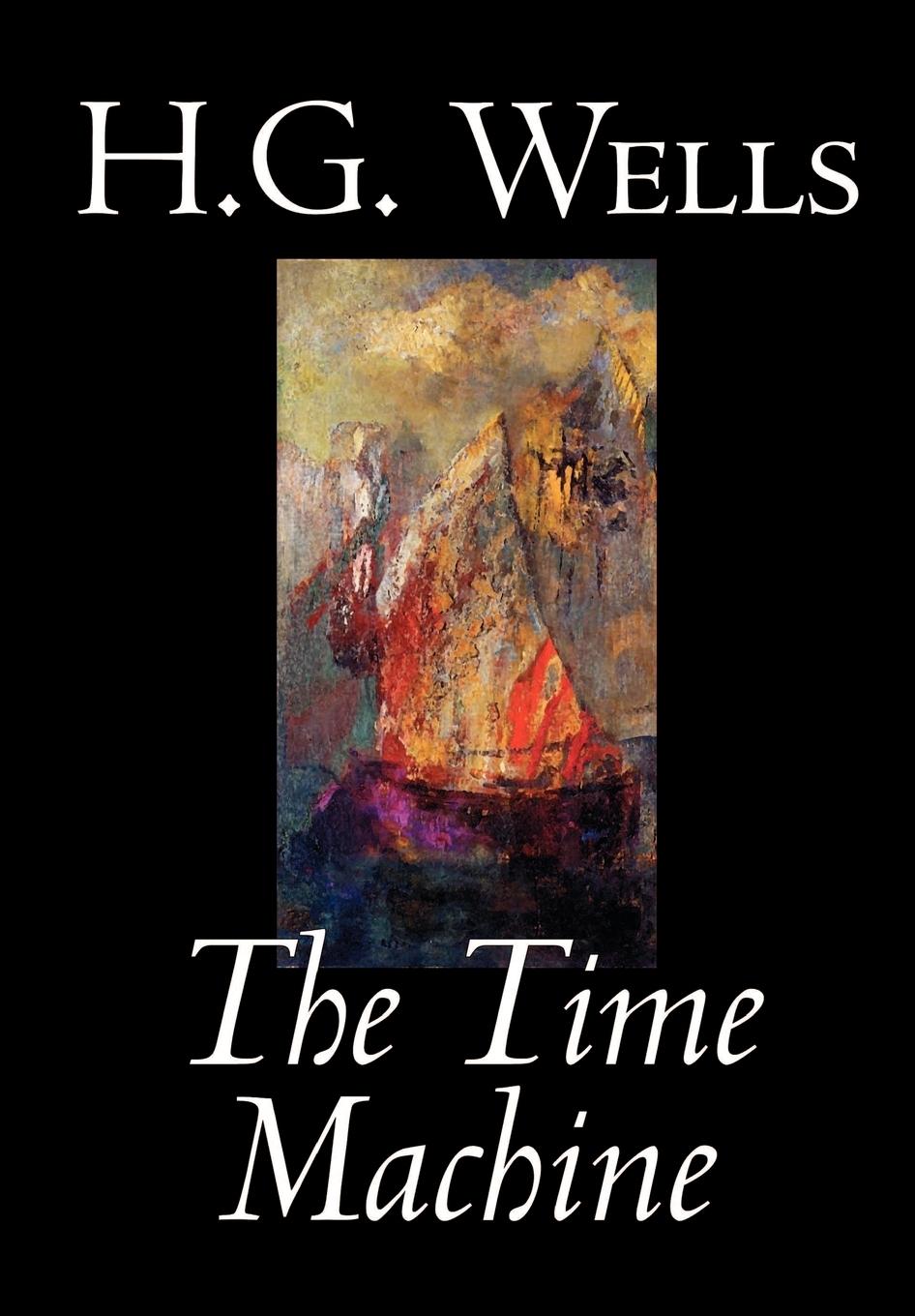 Vorderes Coverbild The Time Machine by H. G. Wells, Fiction, Classics