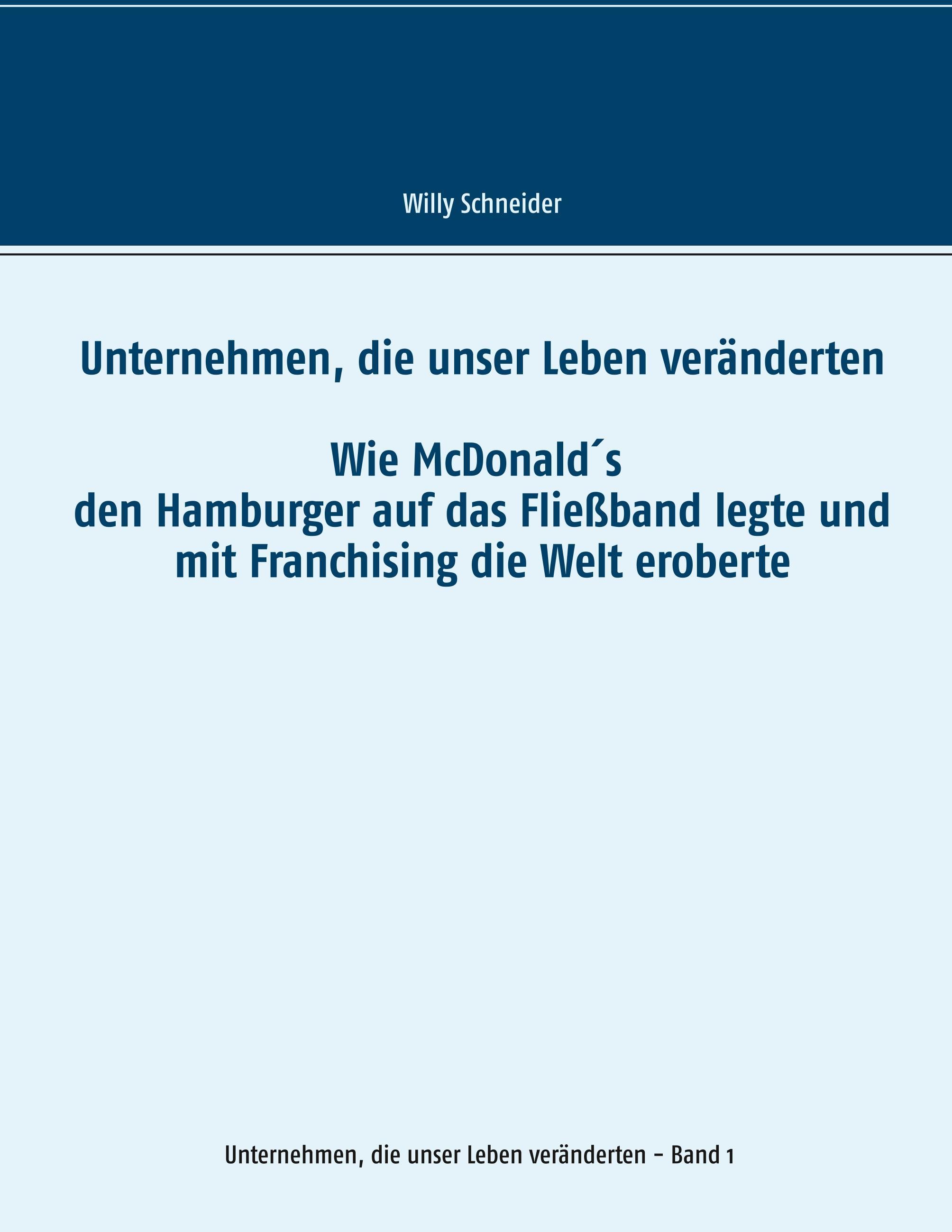Vorderes Coverbild Unternehmen, die unser Leben veränderten