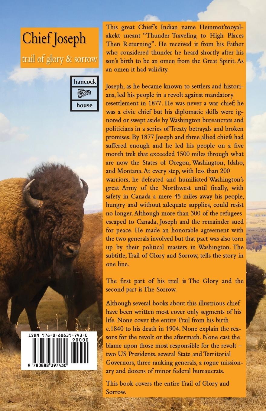 Rückseitencover Chief Joseph