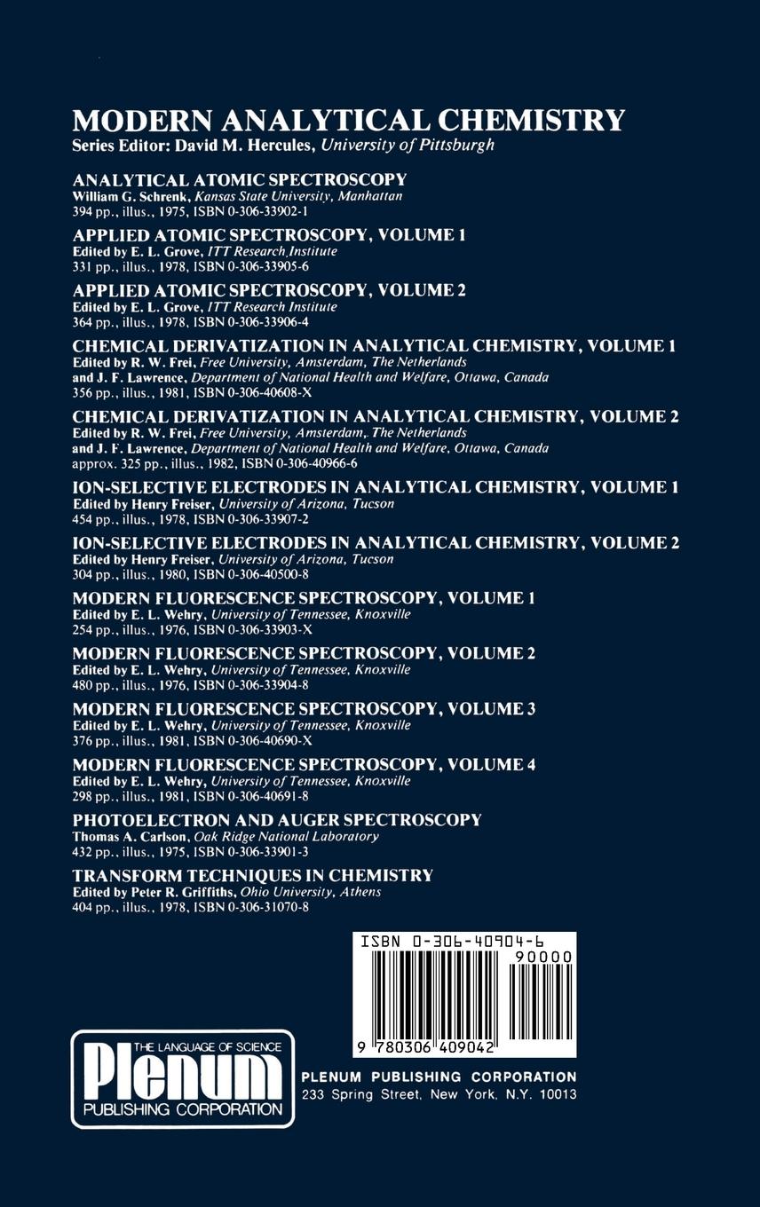 Rückseitencover Fourier, Hadamard, and Hilbert Transforms in Chemistry