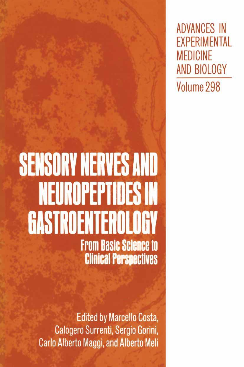 Vorderes Coverbild Sensory Nerves and Neuropeptides in Gastroenterology