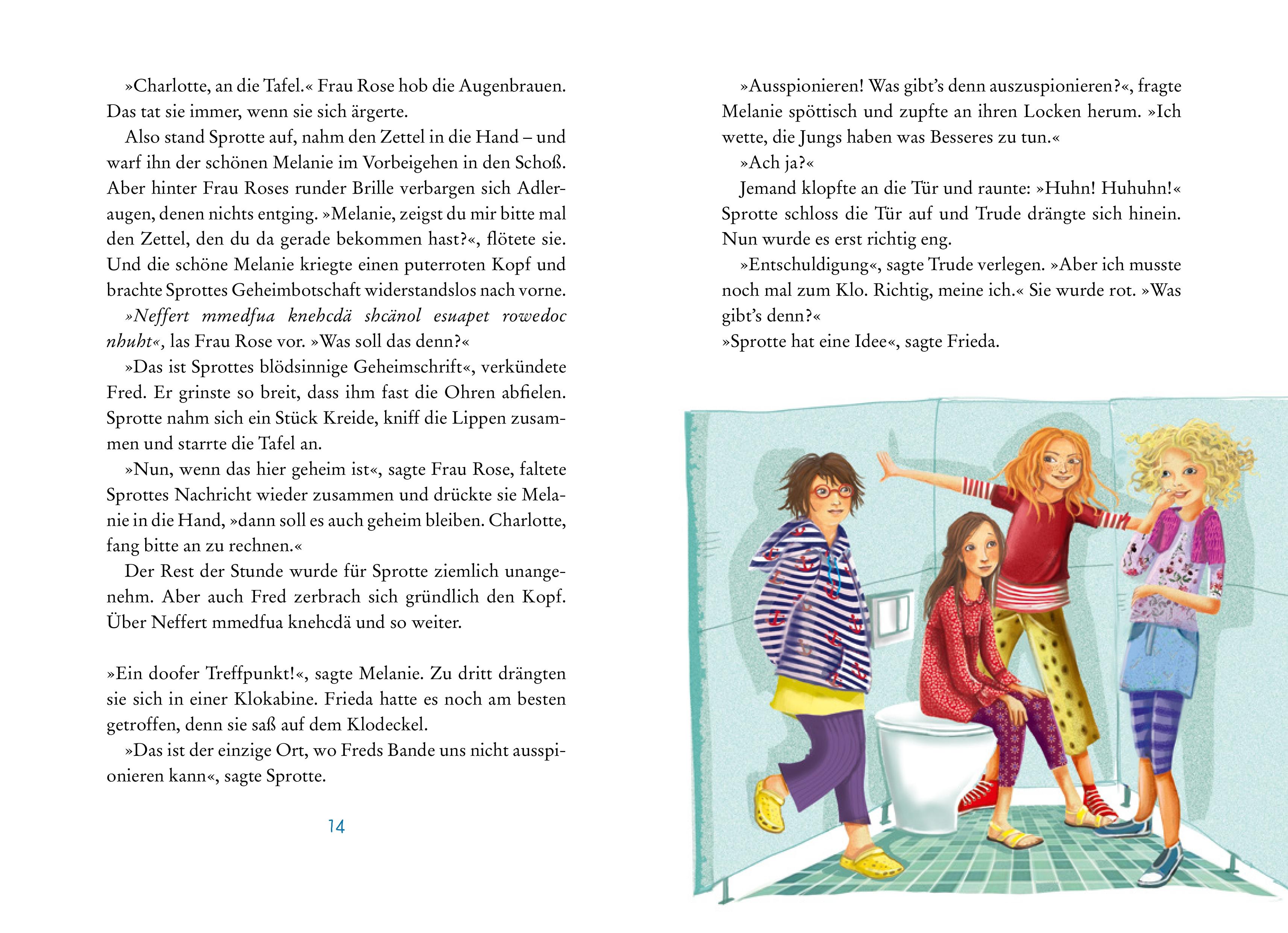 Beispielinhalt (Bild) Die wilden Hühner
