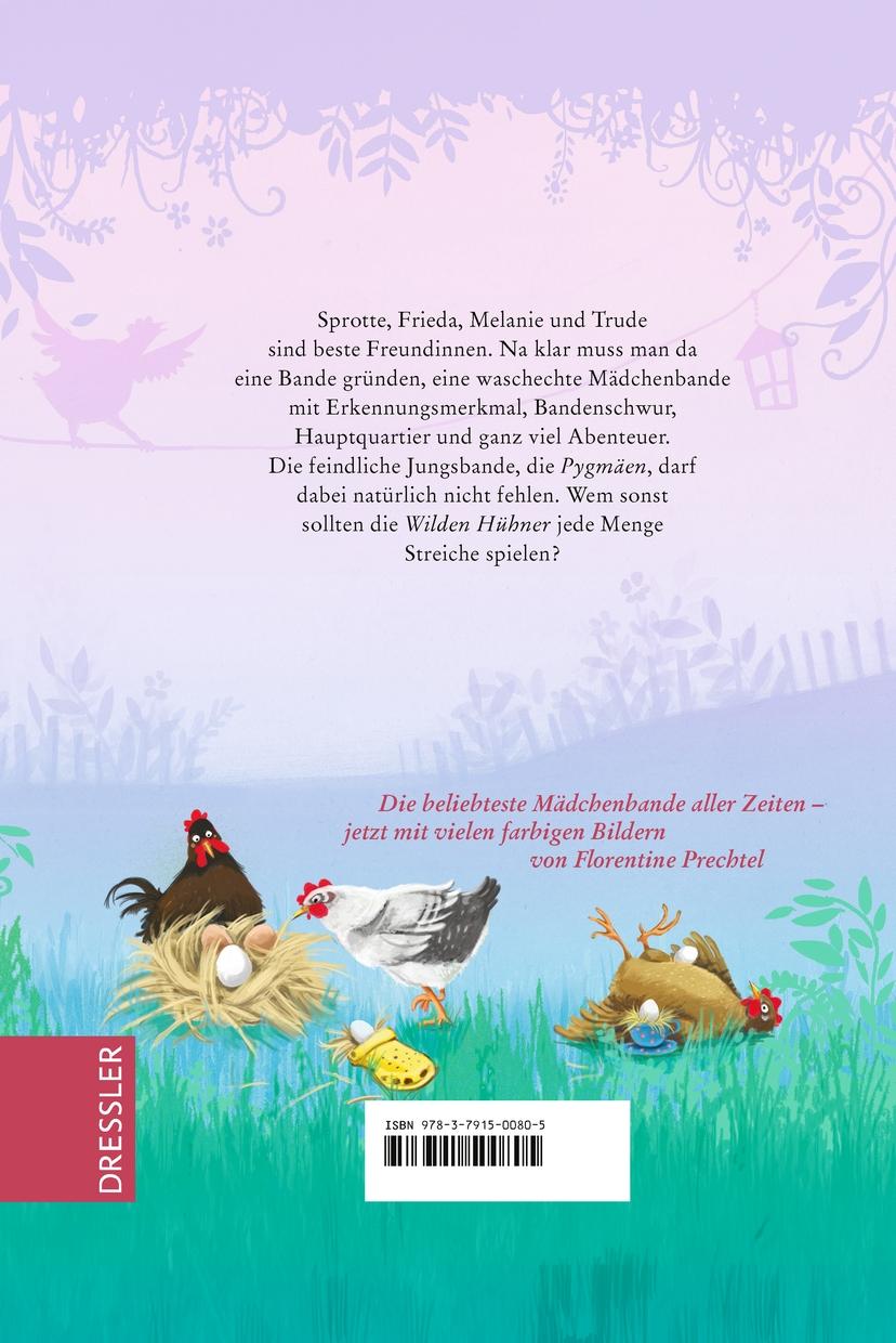 Rückseitencover Die wilden Hühner