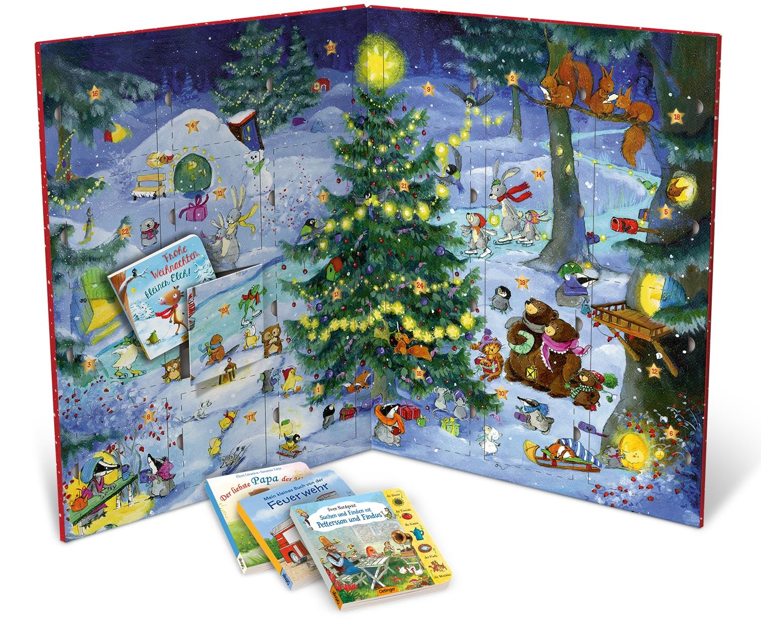 Beispielinhalt (Bild) Mein allererster Adventskalender