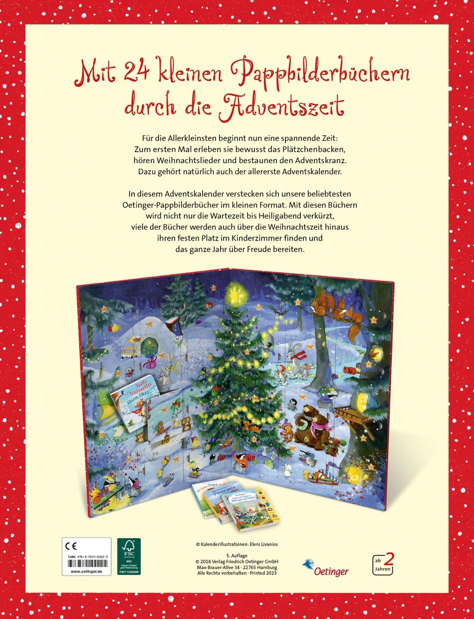 Rückseitencover Mein allererster Adventskalender