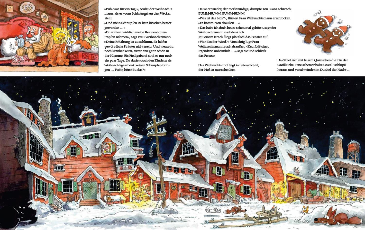 Beispielinhalt (Bild) Zauberspuk beim Weihnachtsmann