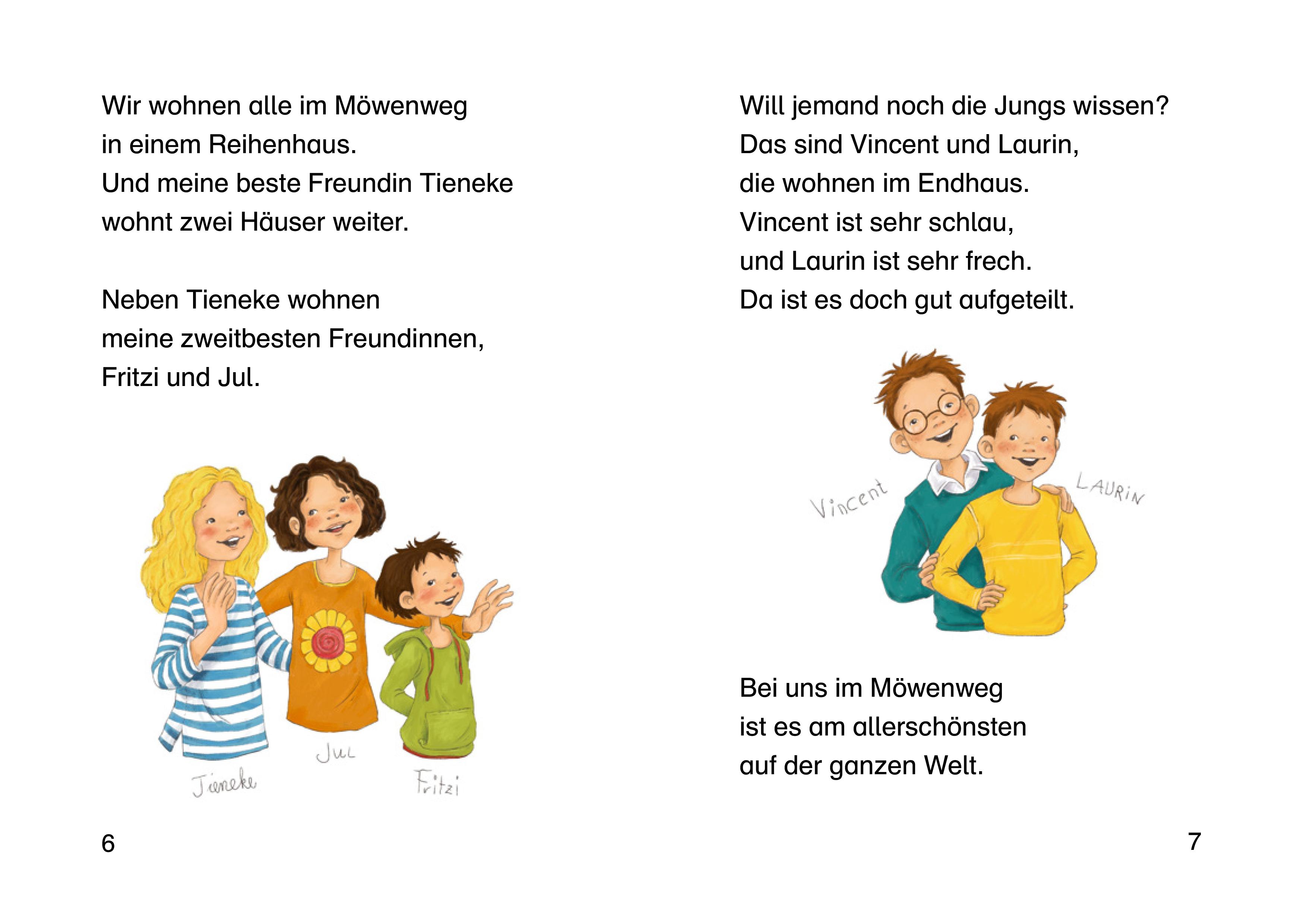 Beispielinhalt (Bild) Abenteuer im Möwenweg