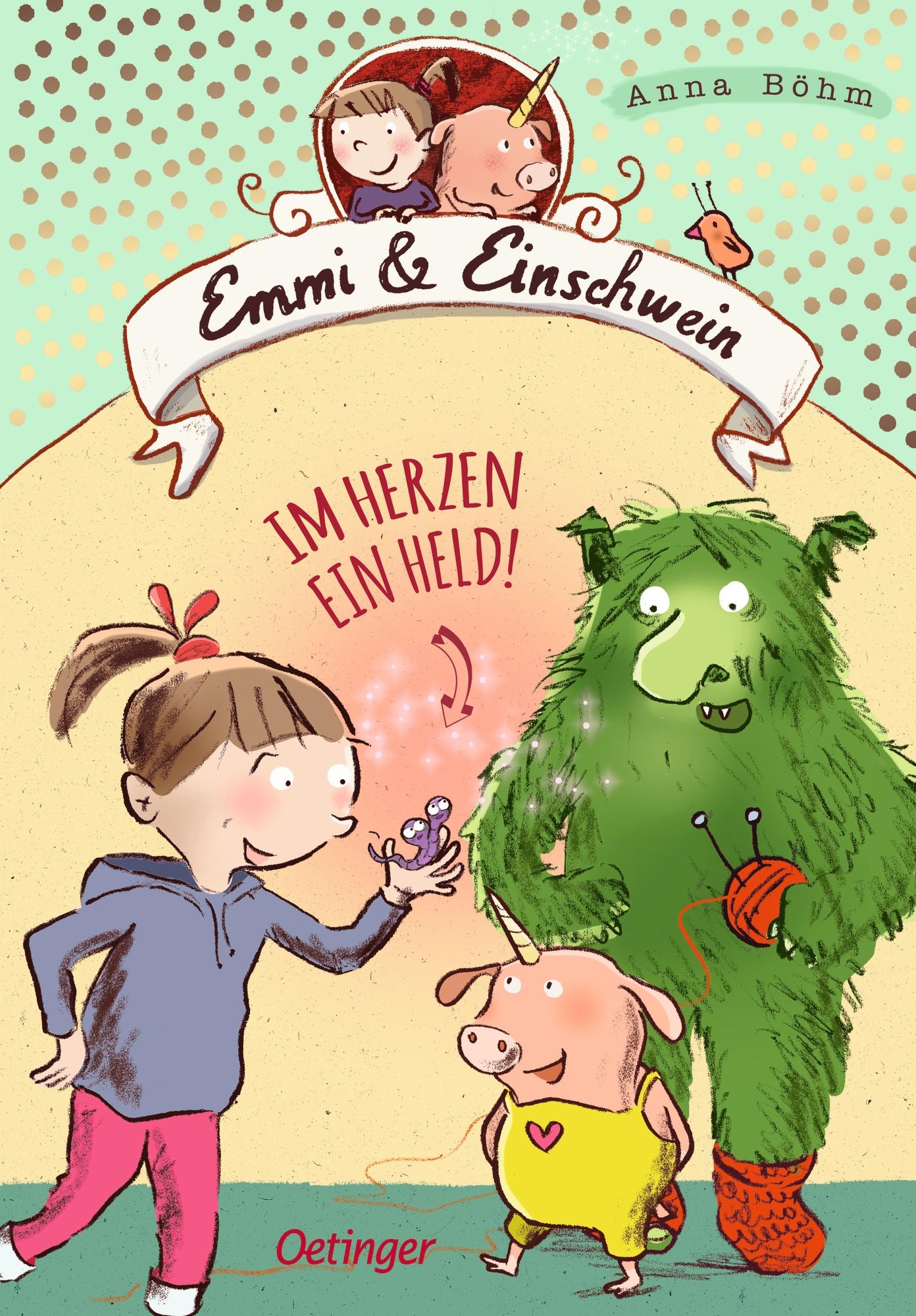 Vorderes Coverbild Emmi & Einschwein 2. Im Herzen ein Held!