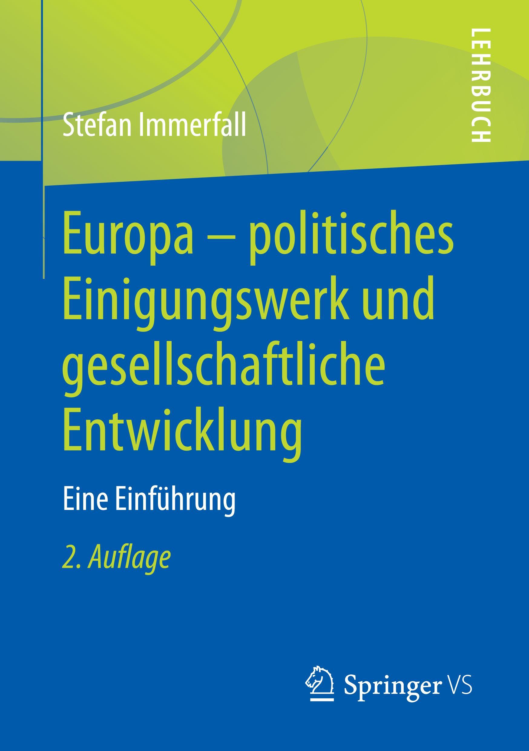Vorderes Coverbild Europa - politisches Einigungswerk und gesellschaftliche Entwicklung