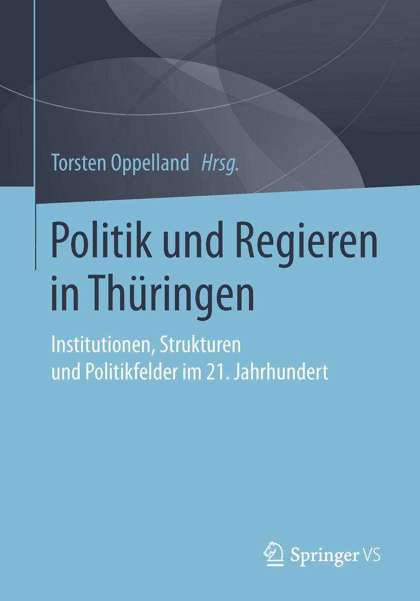 Vorderes Coverbild Politik und Regieren in Thüringen