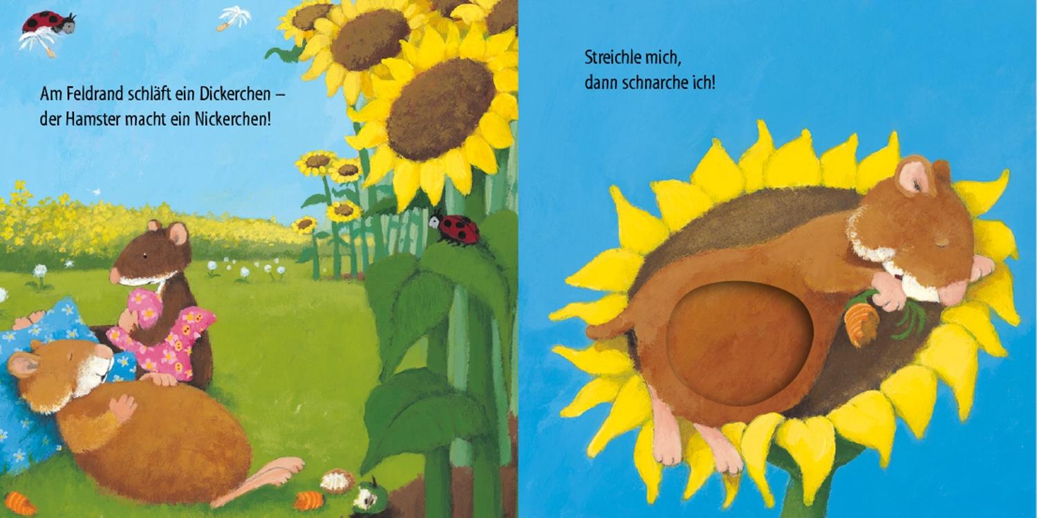 Beispielinhalt (Bild) Streichle mich, dann schnarche ich!