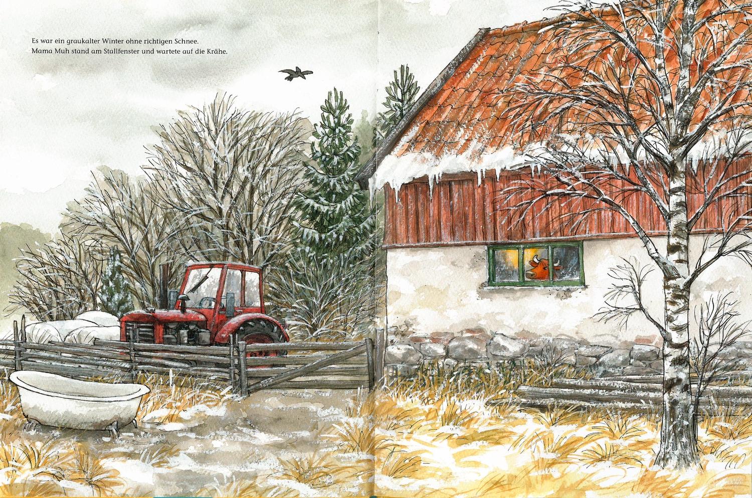 Beispielinhalt (Bild) Mama Muh spielt Sommer