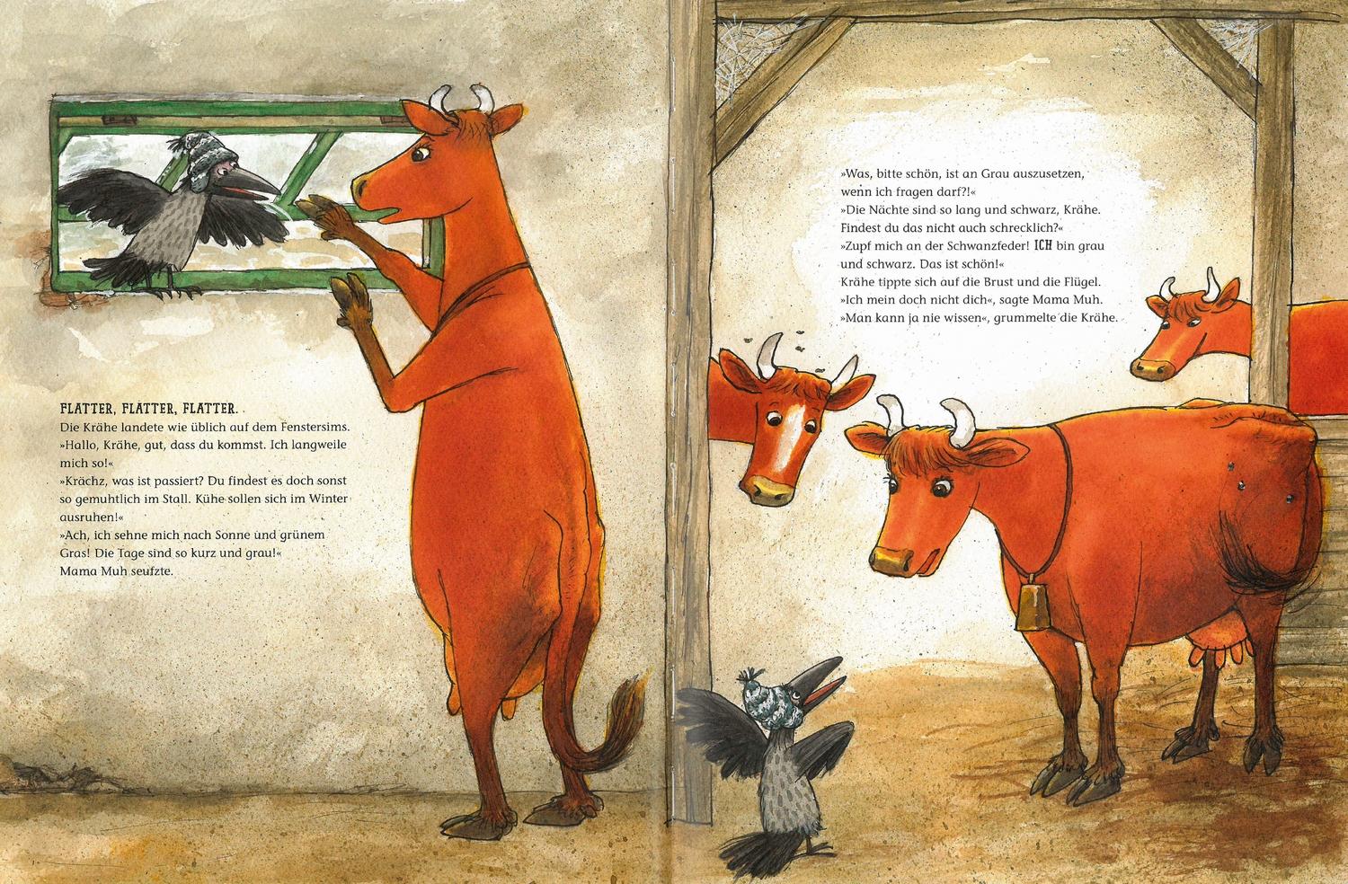 Beispielinhalt (Bild) Mama Muh spielt Sommer