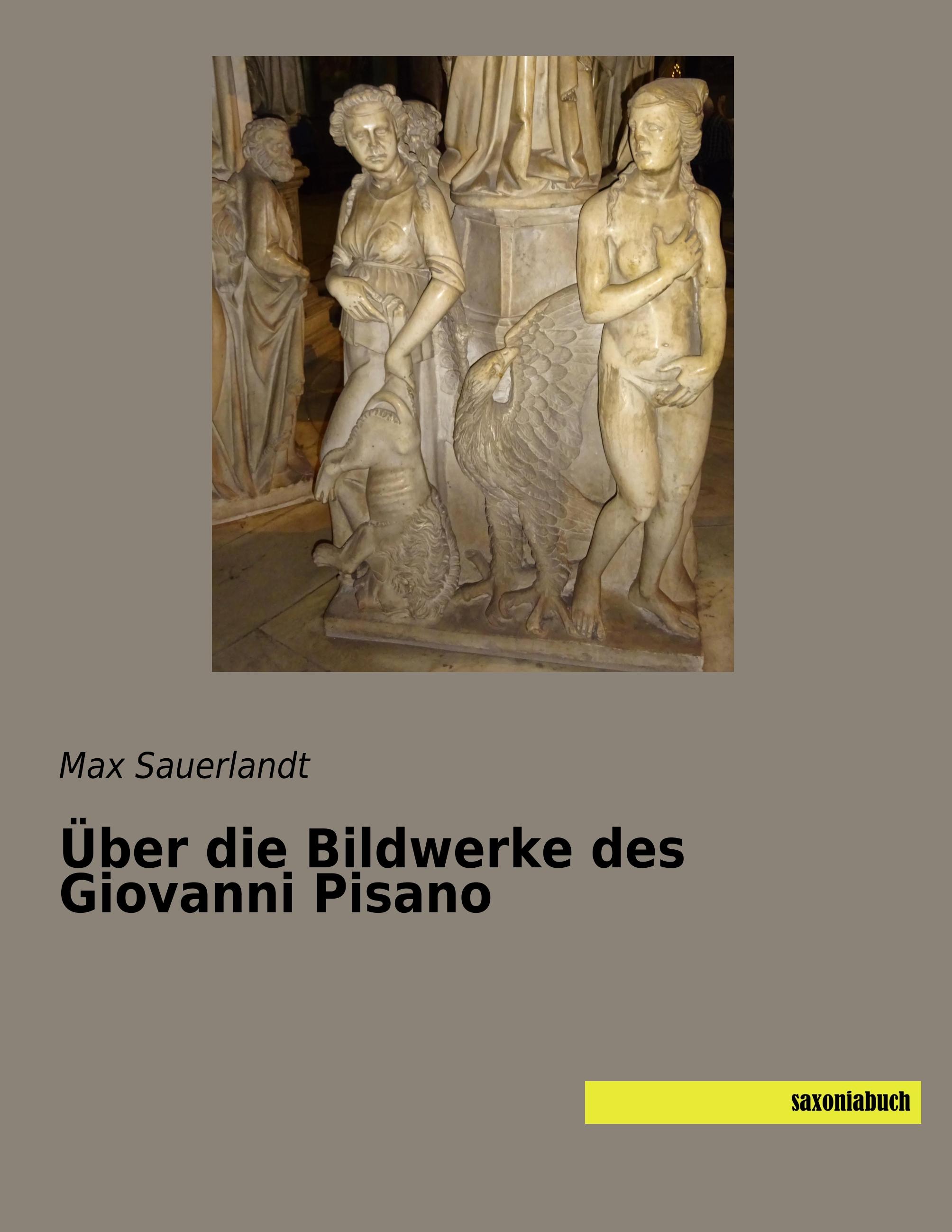 Vorderes Coverbild Über die Bildwerke des Giovanni Pisano