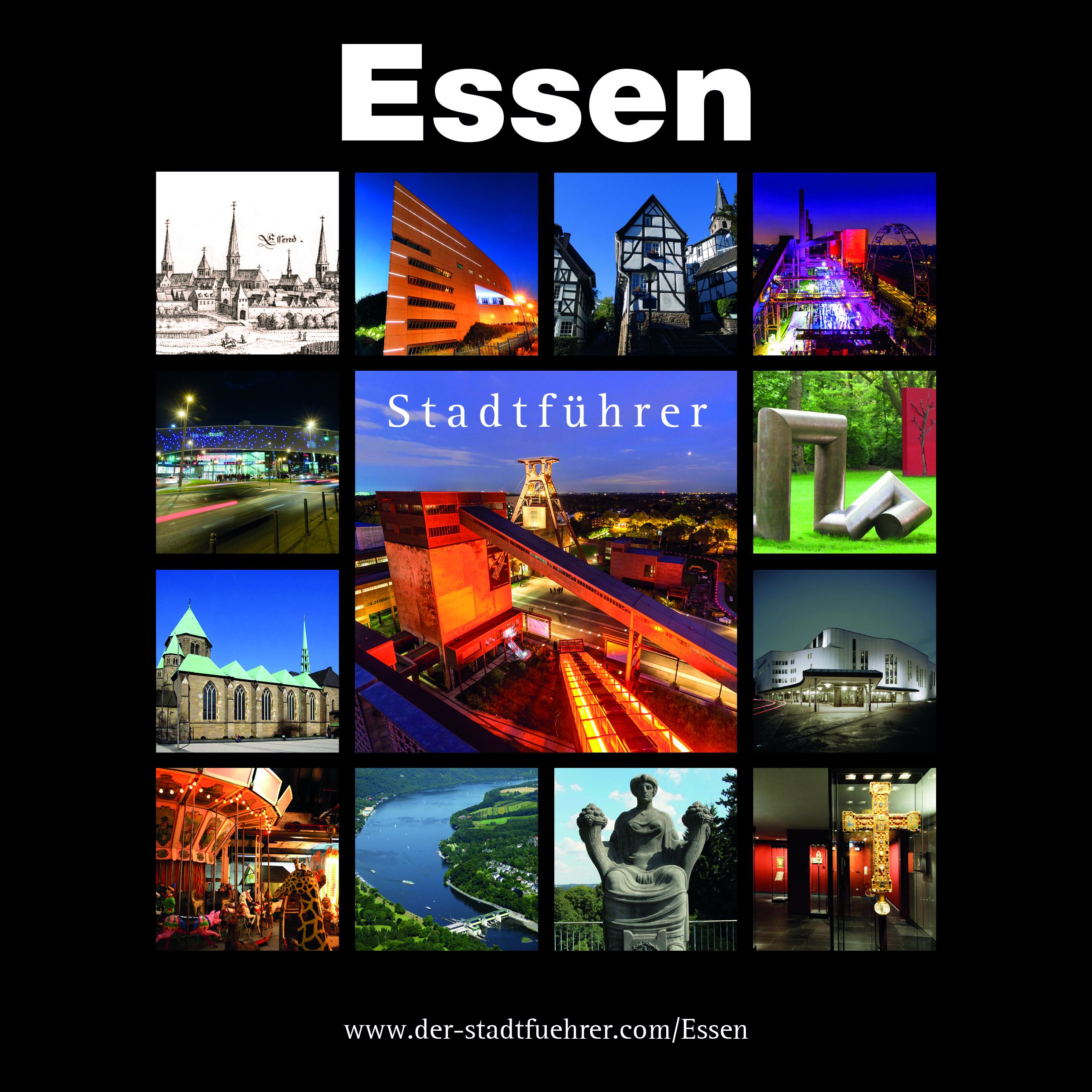 Vorderes Coverbild Essen Stadtführer