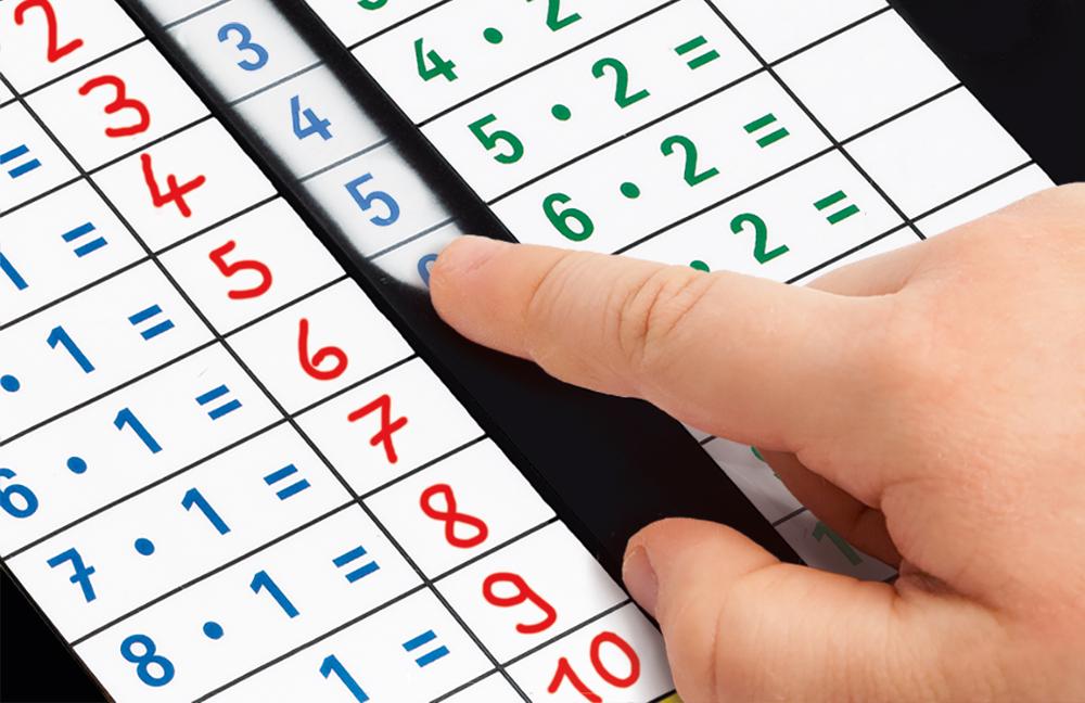 Beispielinhalt (Bild) Zaubertafel: Kleines Zauber-1x1