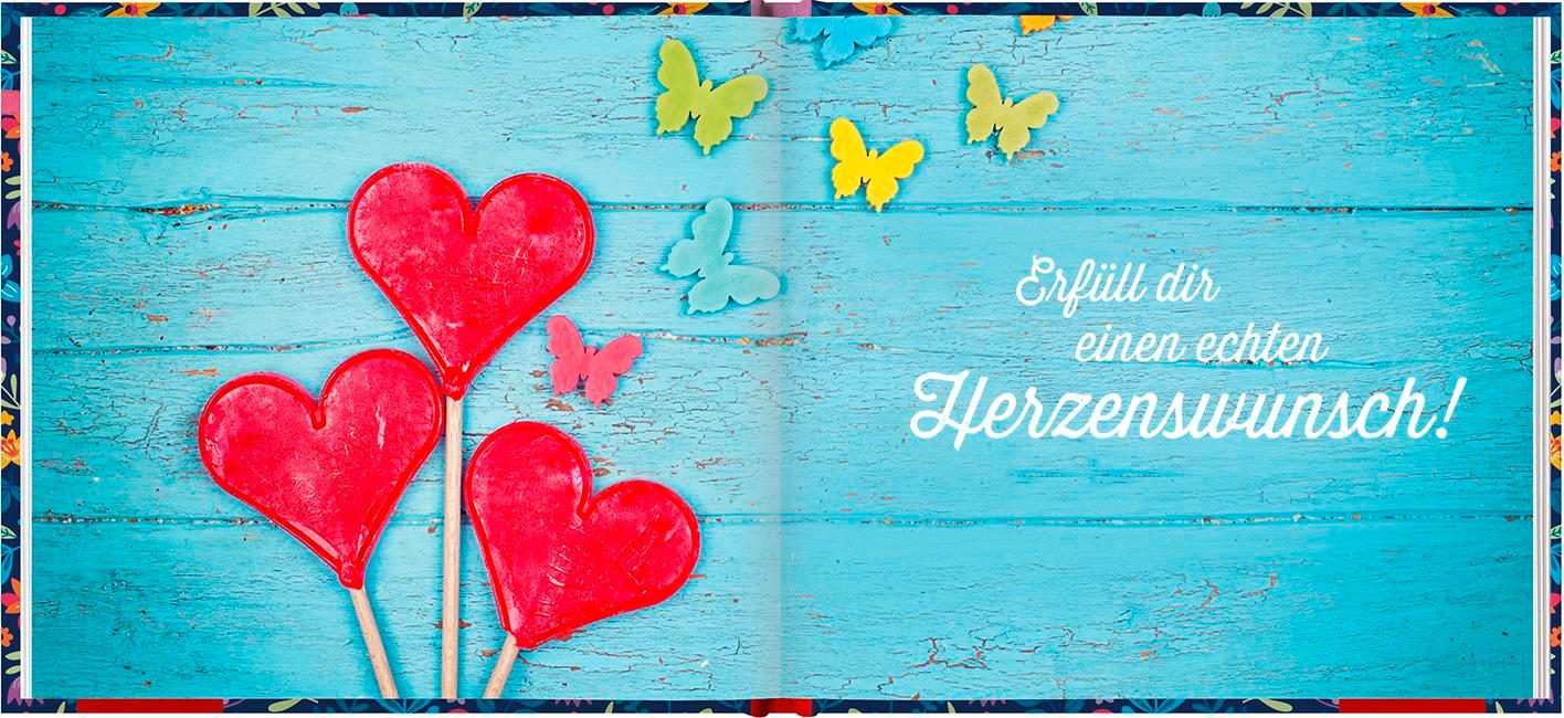 Beispielinhalt (Bild) Zum Geburtstag alles Liebe für dich