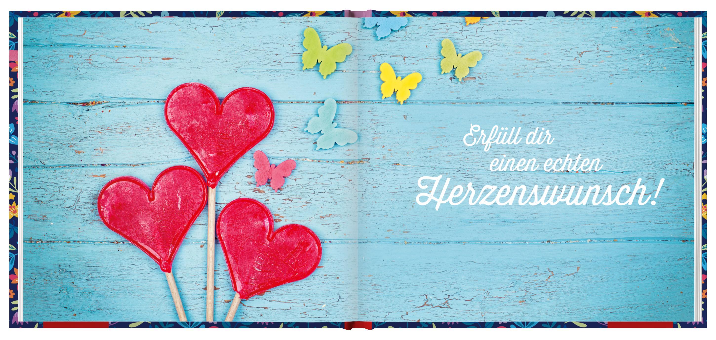 Beispielinhalt (Bild) Zum Geburtstag alles Liebe für dich