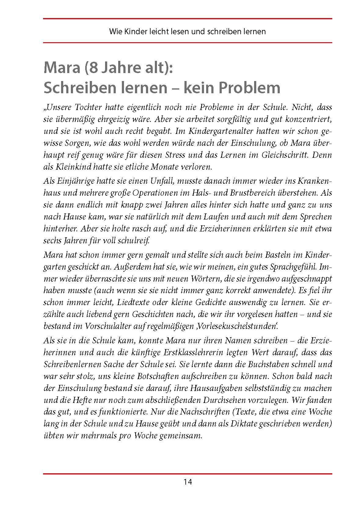 Beispielinhalt (Bild) Neue Strategien gegen Legasthenie