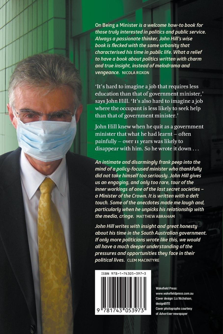 Rückseitencover On Being a Minister