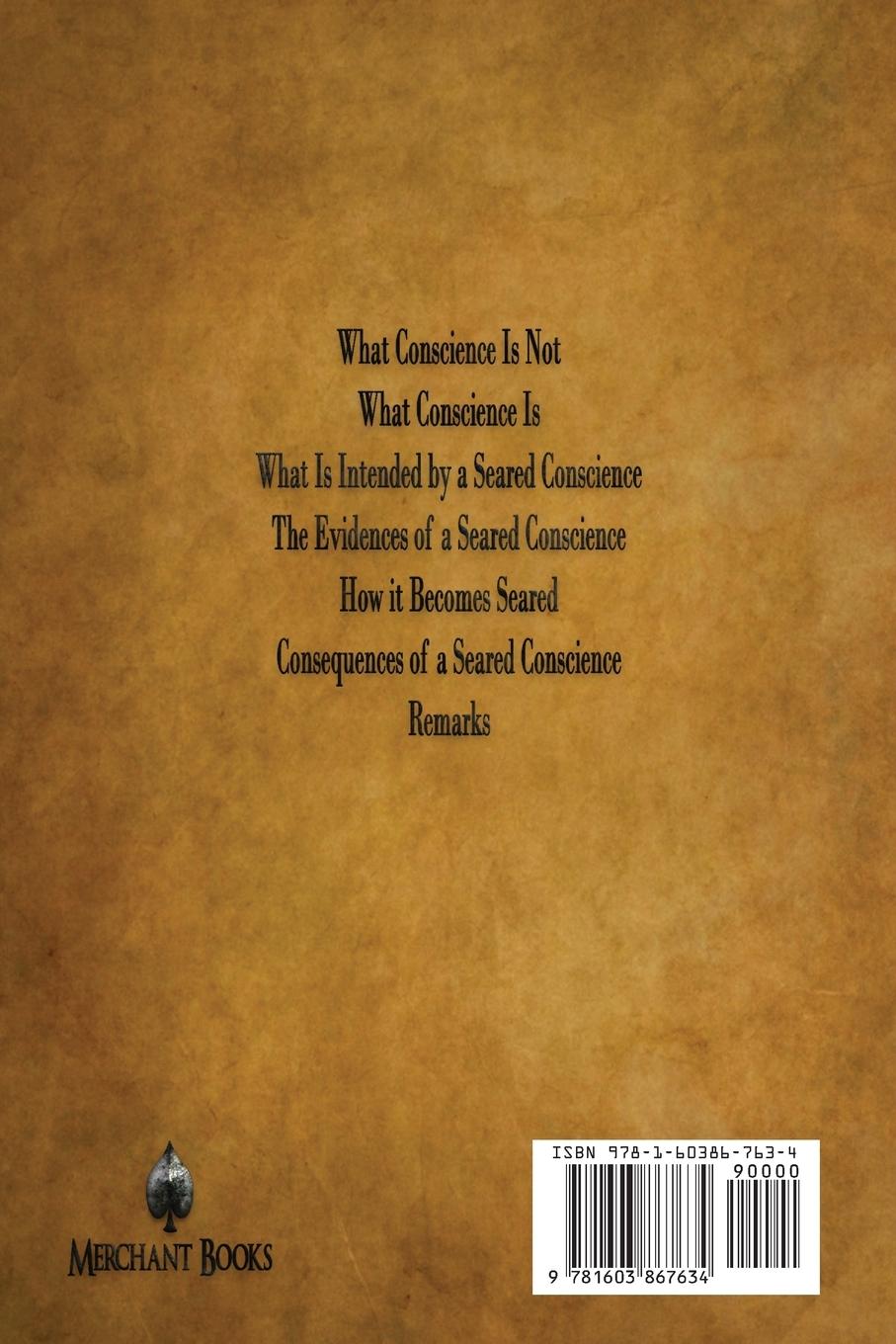 Rückseitencover A Seared Conscience