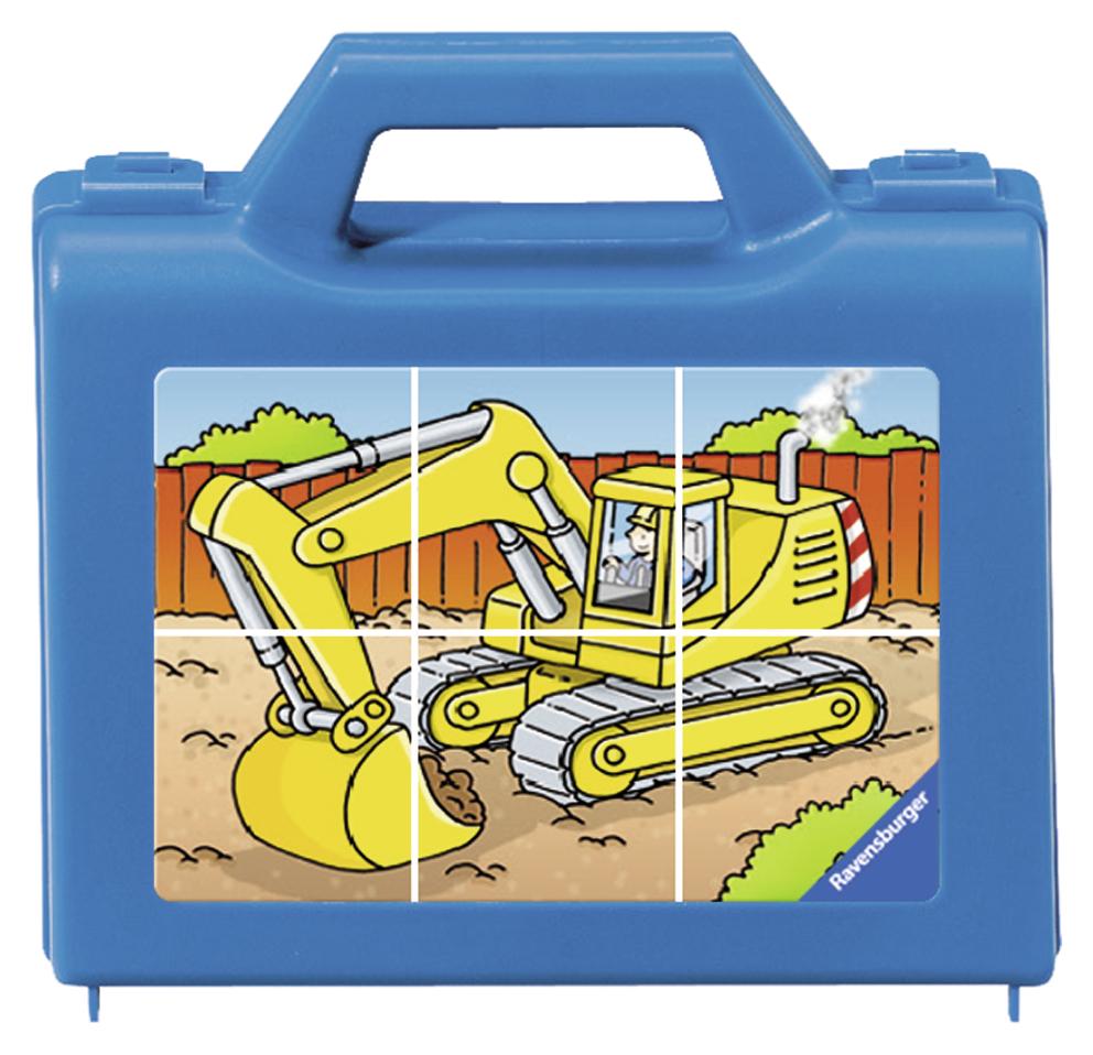 Vorderes Coverbild Fahrzeuge im Einsatz Würfelpuzzle (6 Teile)