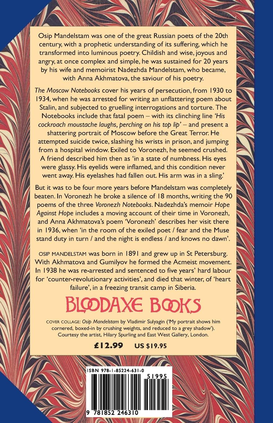 Rückseitencover The Moscow & Voronezh Notebooks: Poems 1933-1937