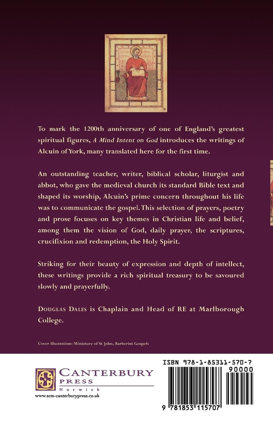 Rückseitencover A Mind Intent on God