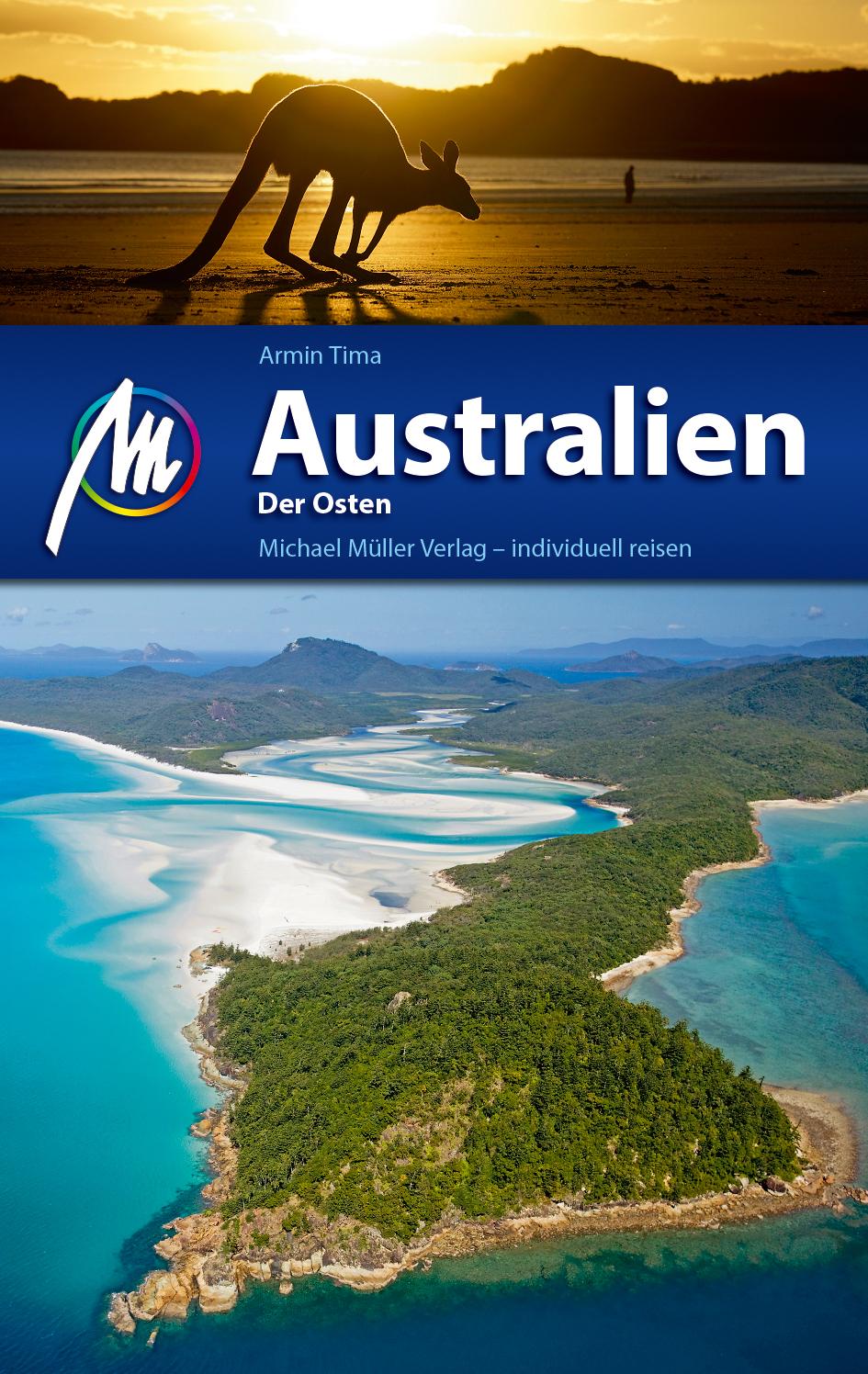 Vorderes Coverbild Australien - Der Osten Reiseführer Michael Müller Verlag