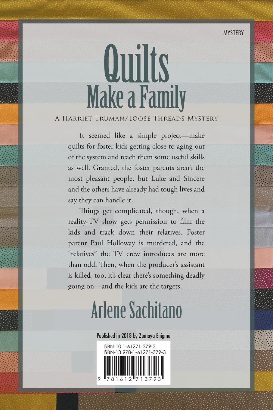 Rückseitencover Quilts Make a Family