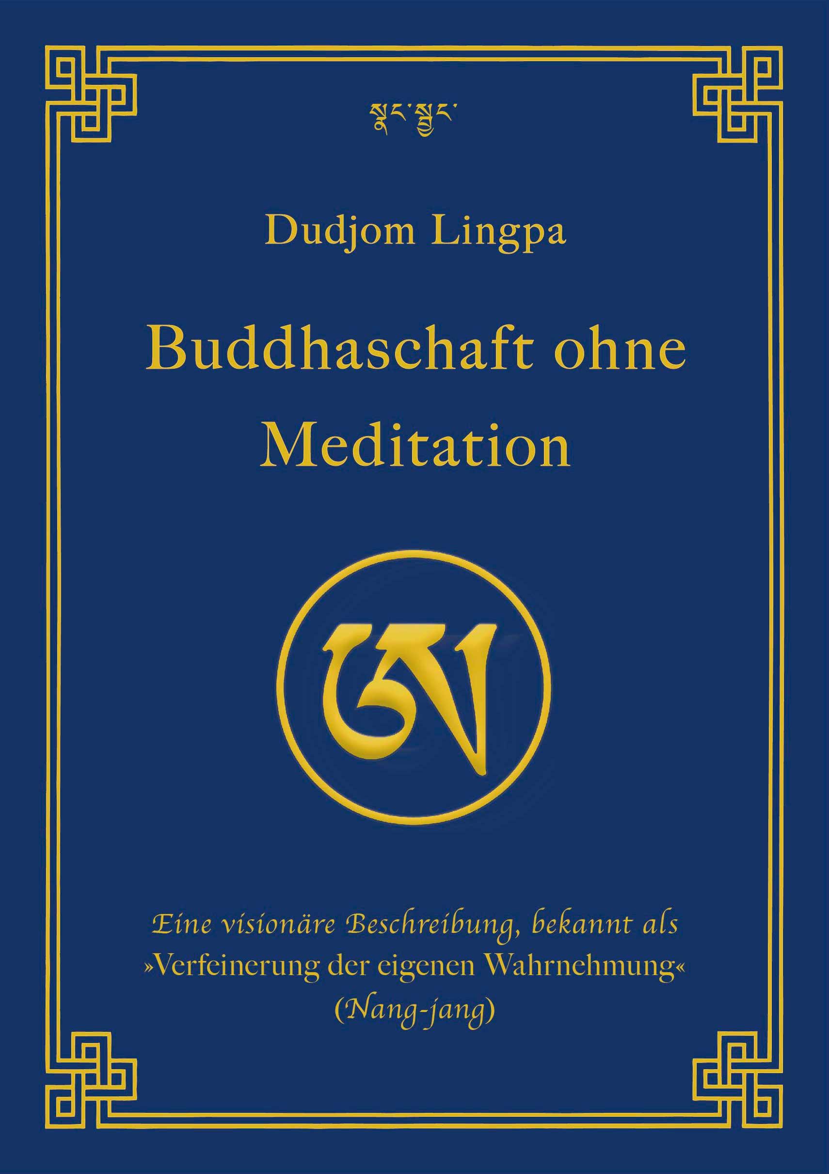 Vorderes Coverbild Buddhaschaft ohne Meditation