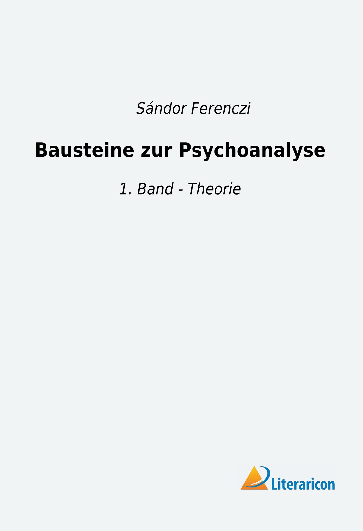 Vorderes Coverbild Bausteine zur Psychoanalyse