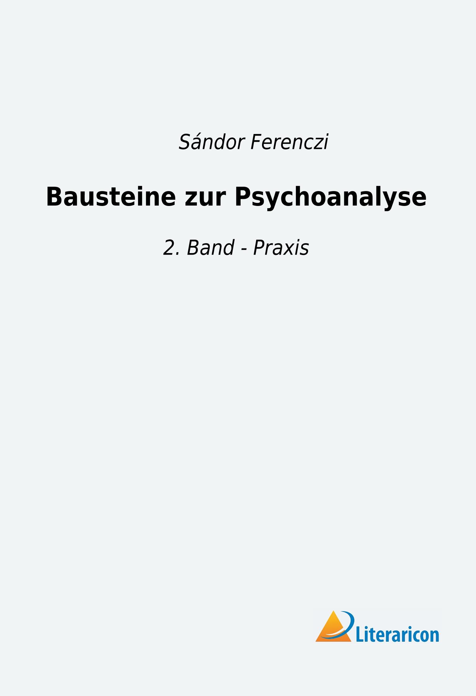 Vorderes Coverbild Bausteine zur Psychoanalyse