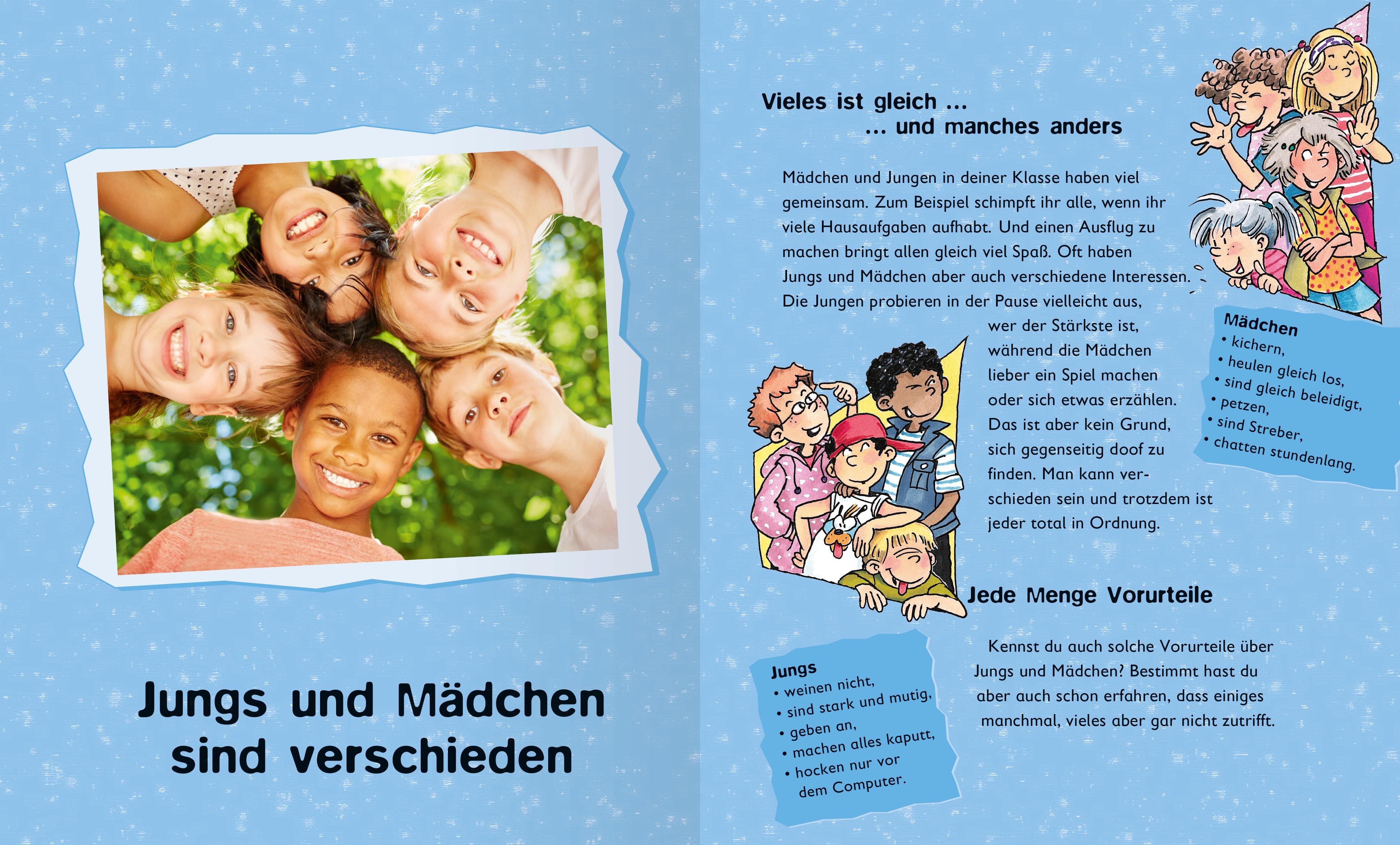 Beispielinhalt (Bild) Wachsen und erwachsen werden