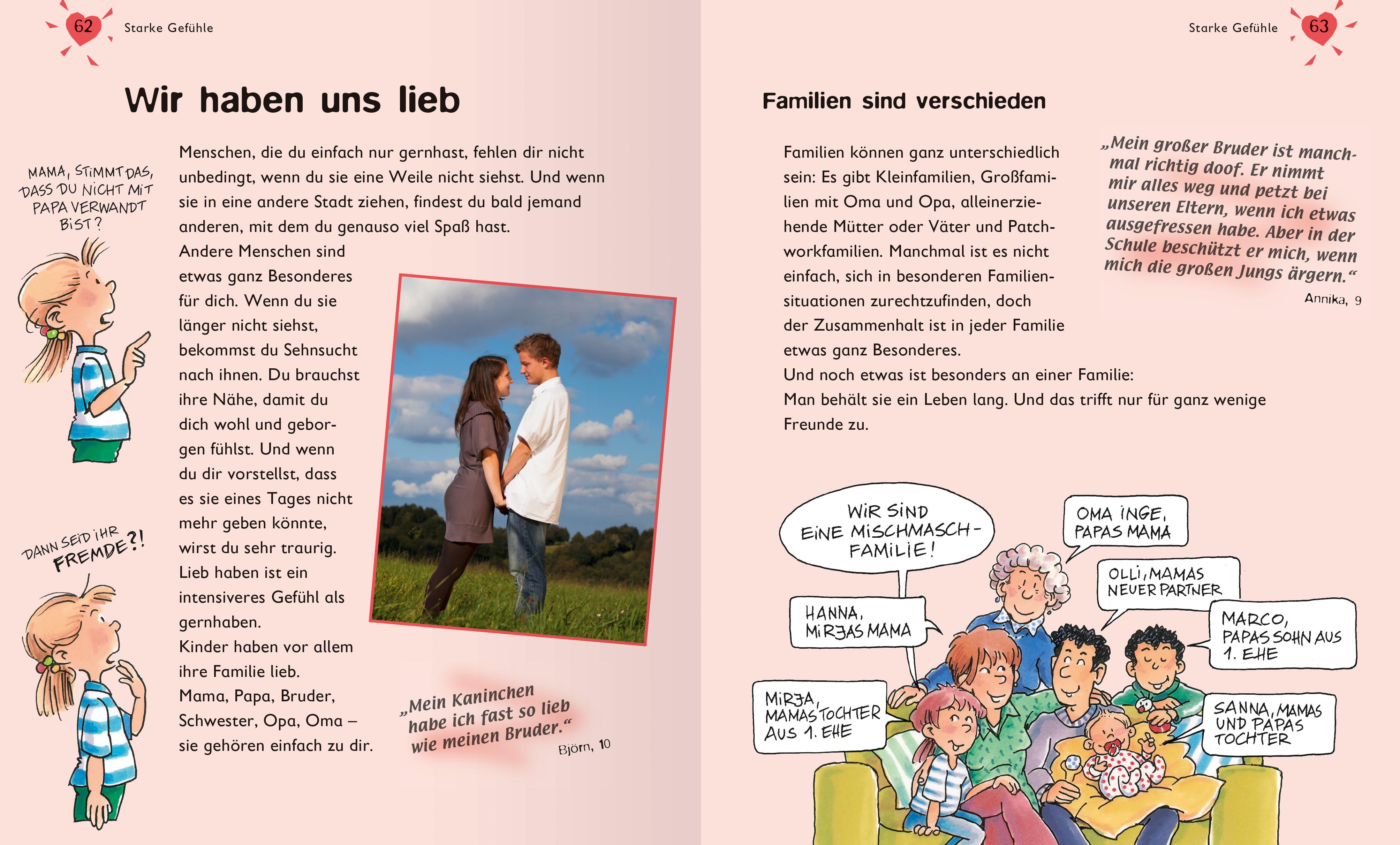 Beispielinhalt (Bild) Wachsen und erwachsen werden