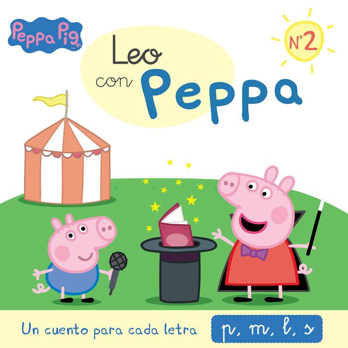 Vorderes Coverbild Peppa Pig. Un cuento para cada letra, p, m, l, s