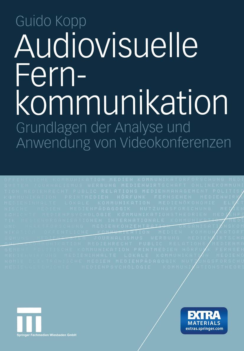 Vorderes Coverbild Audiovisuelle Fernkommunikation