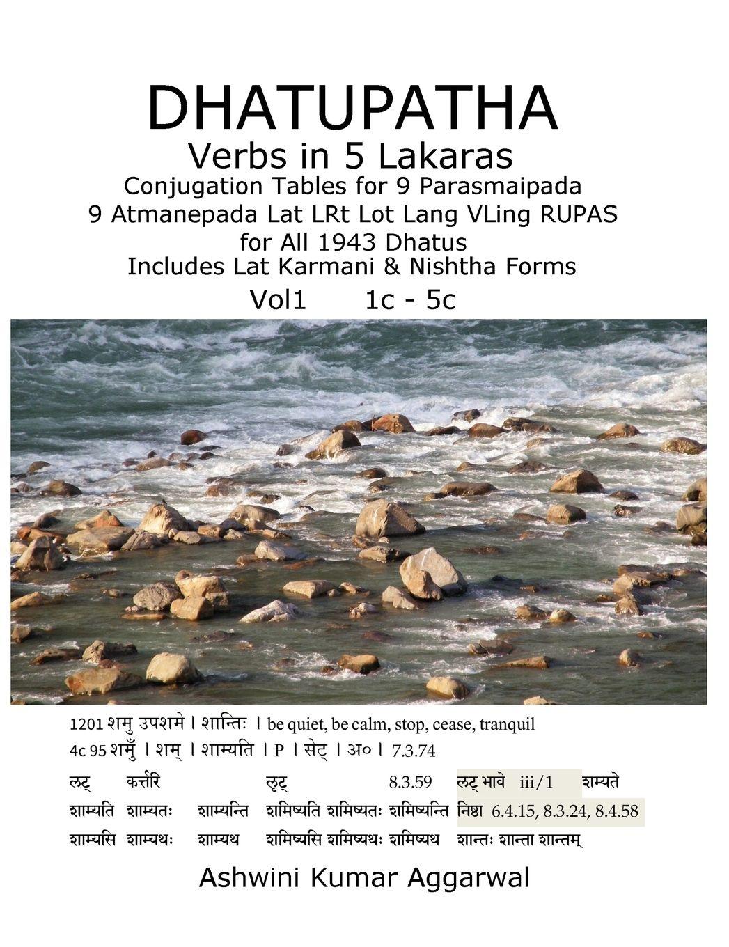 Vorderes Coverbild Dhatupatha Verbs in 5 Lakaras