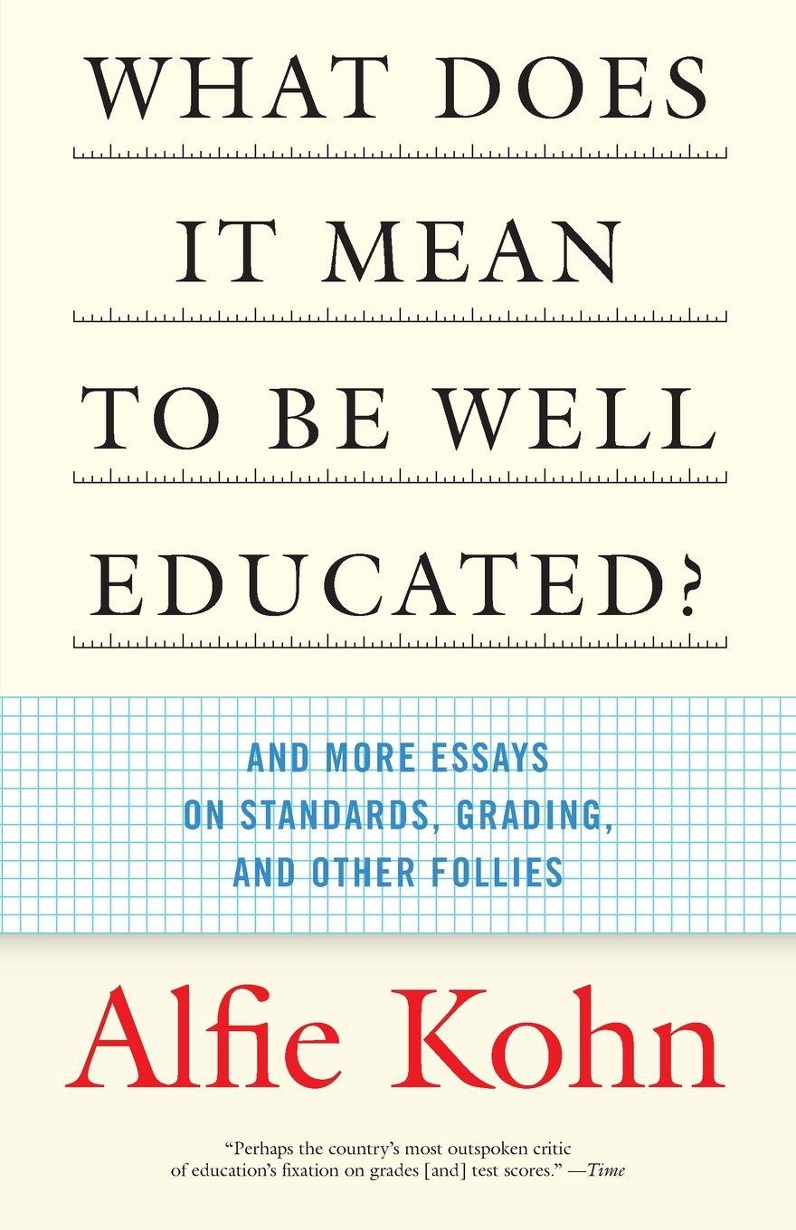 Vorderes Coverbild What Does It Mean to Be Well Educated?