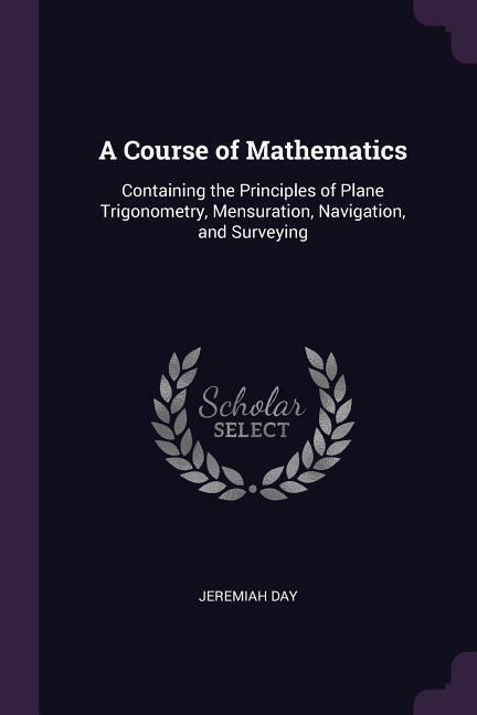 Vorderes Coverbild A Course of Mathematics