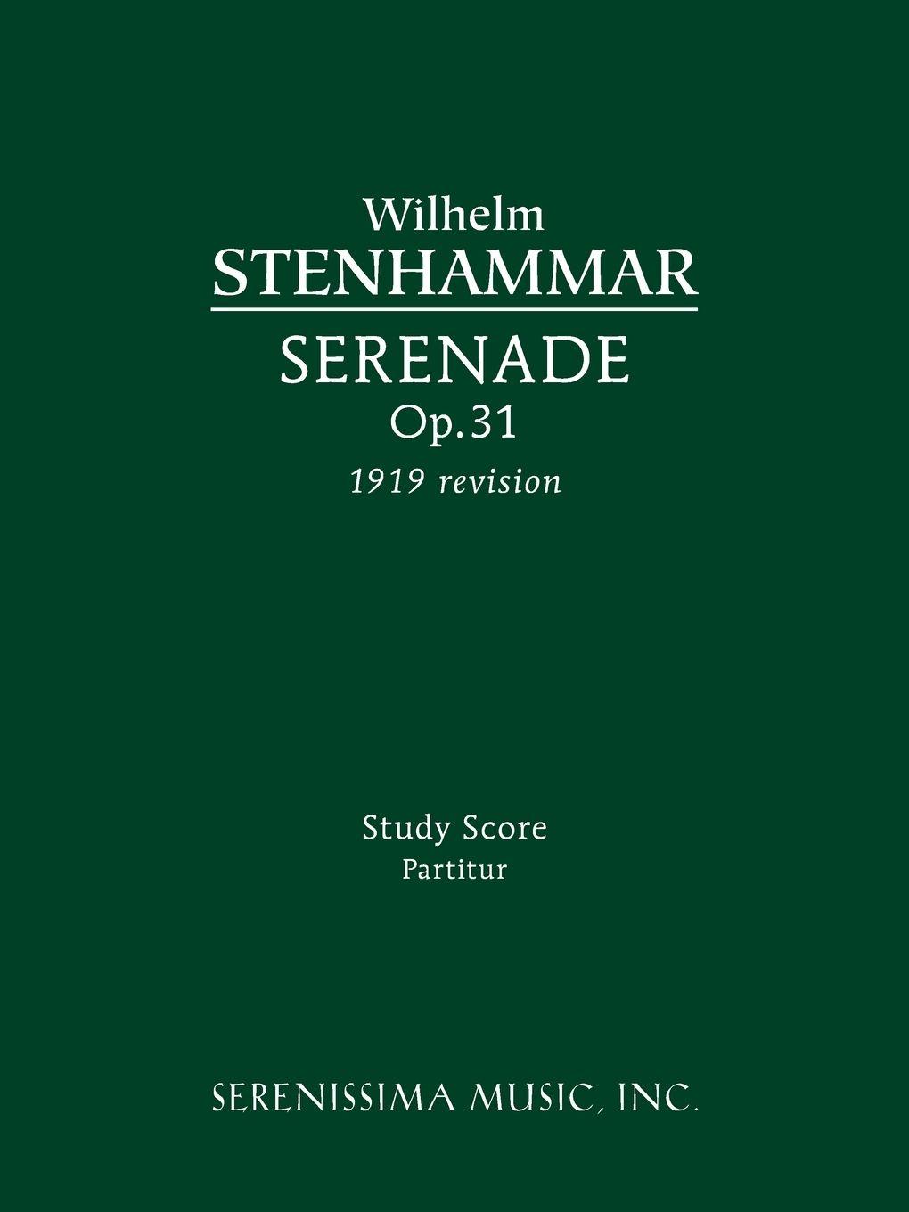 Vorderes Coverbild Serenade, Op.31 (1919 revision)