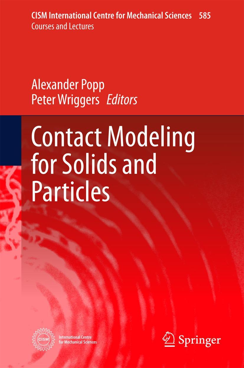 Vorderes Coverbild Contact Modeling for Solids and Particles