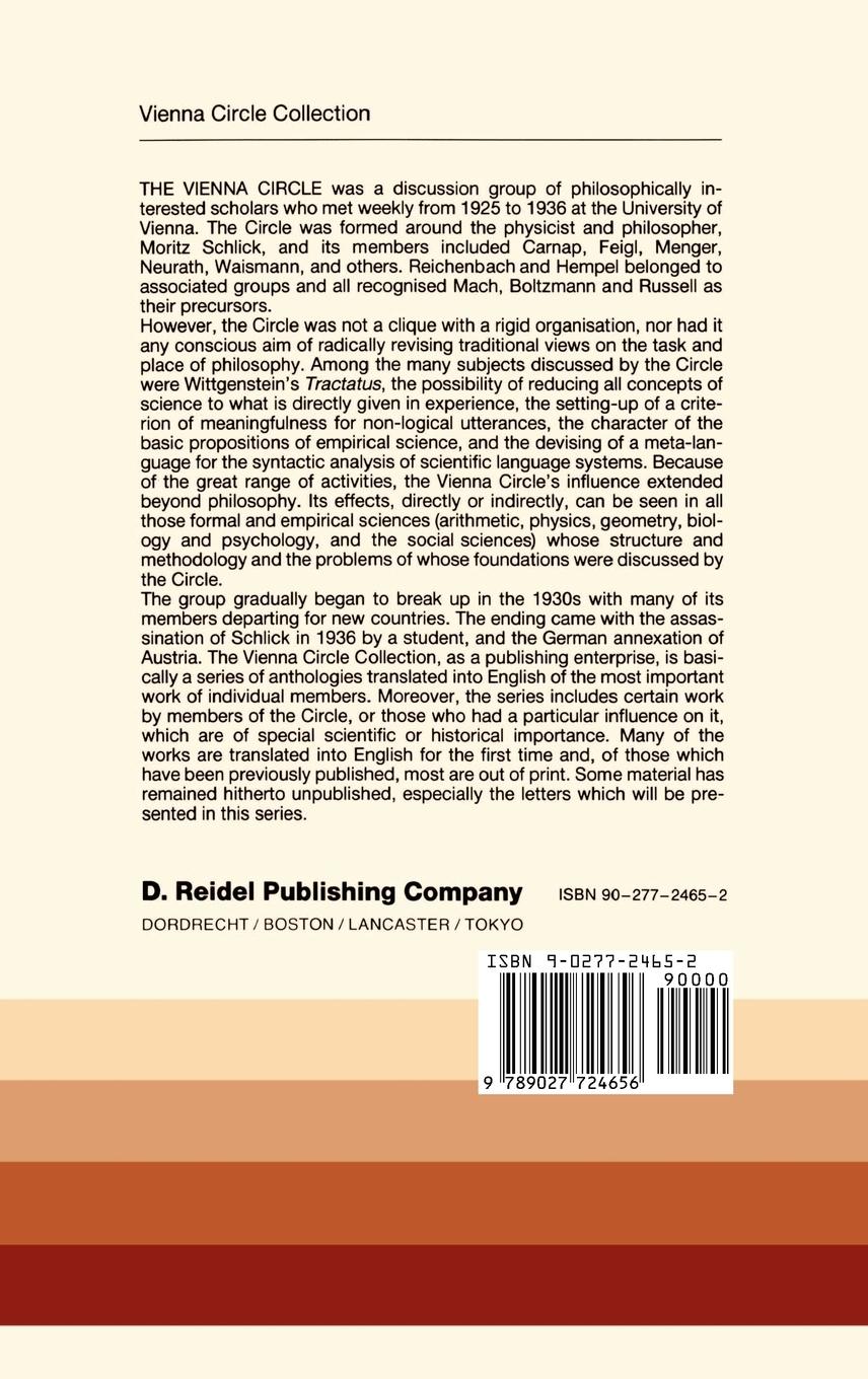 Rückseitencover The Problems of Philosophy in Their Interconnection