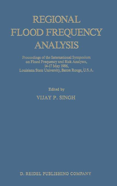 Vorderes Coverbild Regional Flood Frequency Analysis