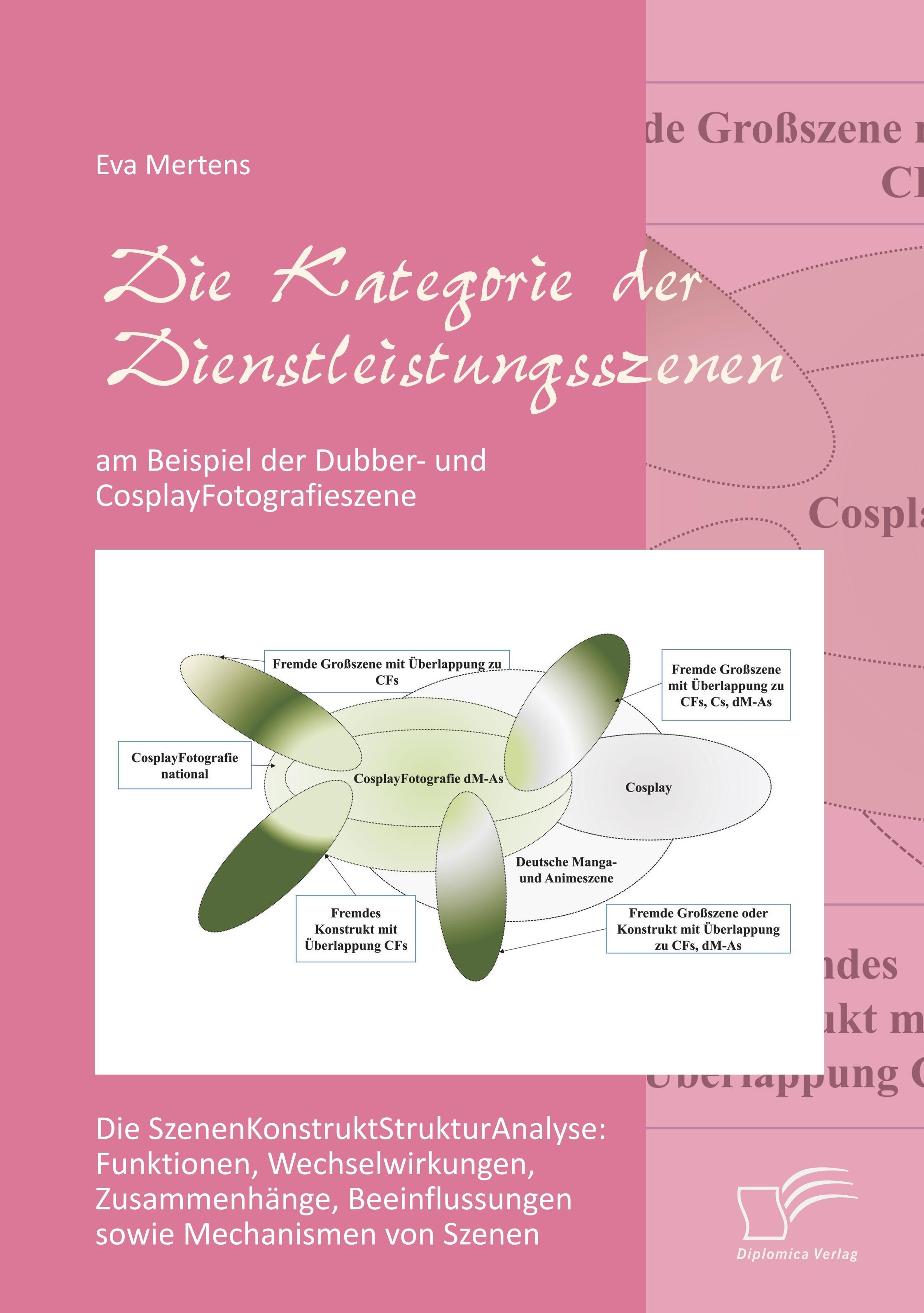 Vorderes Coverbild Die Kategorie der Dienstleistungsszenen am Beispiel der Dubber- und CosplayFotografieszene