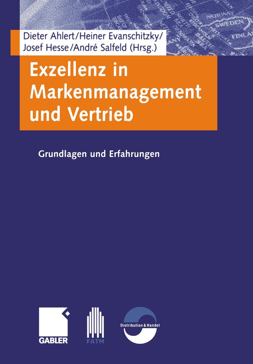 Vorderes Coverbild Exzellenz in Markenmanagement und Vertrieb